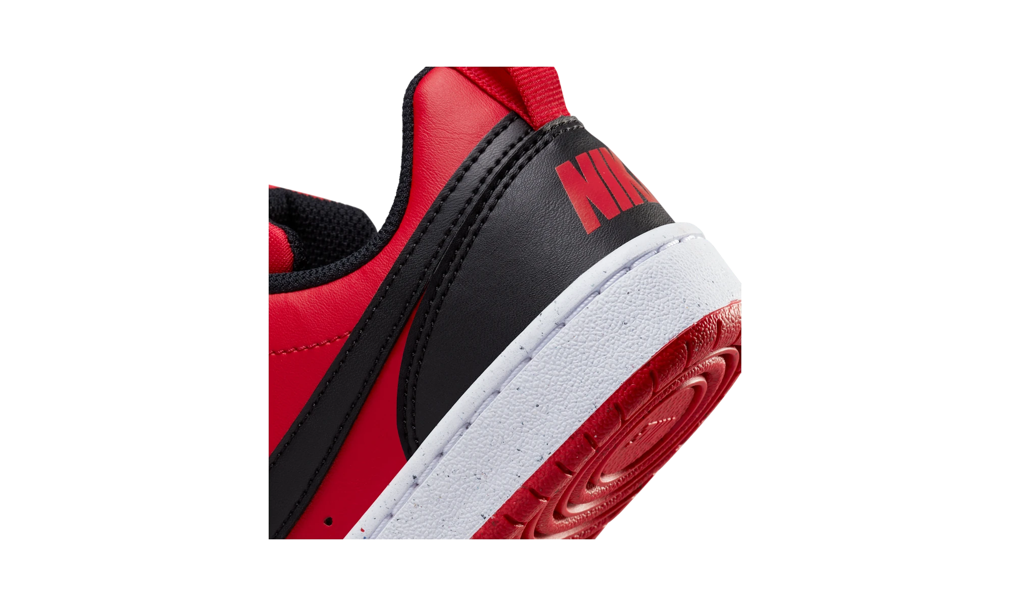 Nike Court Borough Low Recraft University Red Black