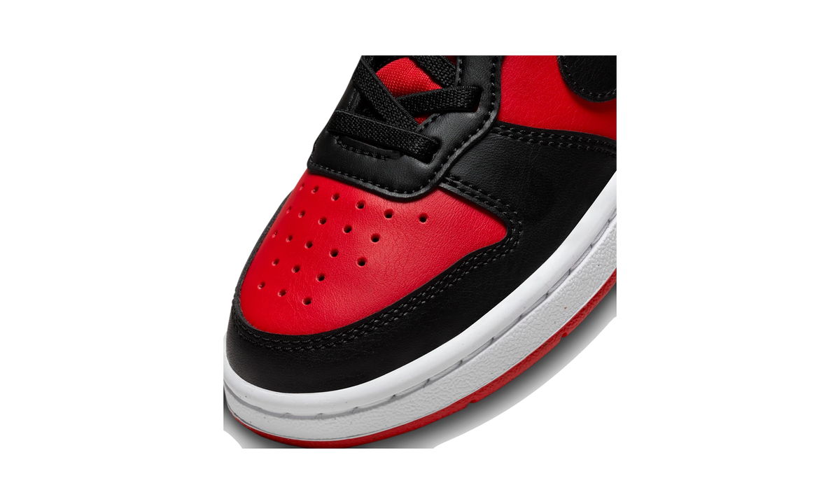 Nike Court Borough Low Recraft University Red Black (PS)