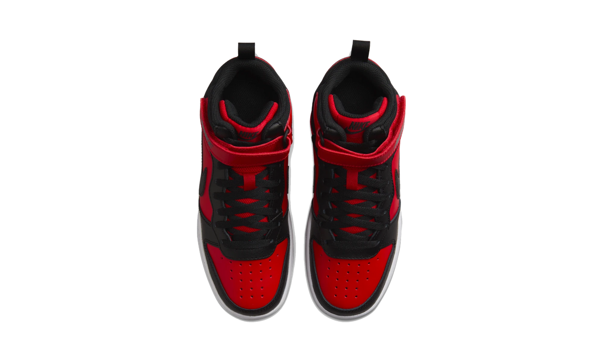 Nike Court Borough Mid 2 University Red White Black