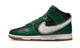 Nike Dunk High Chenille Swoosh Black Green