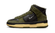 Nike Dunk High Up Medium Olive Black Velvet Brown Wolf Grey