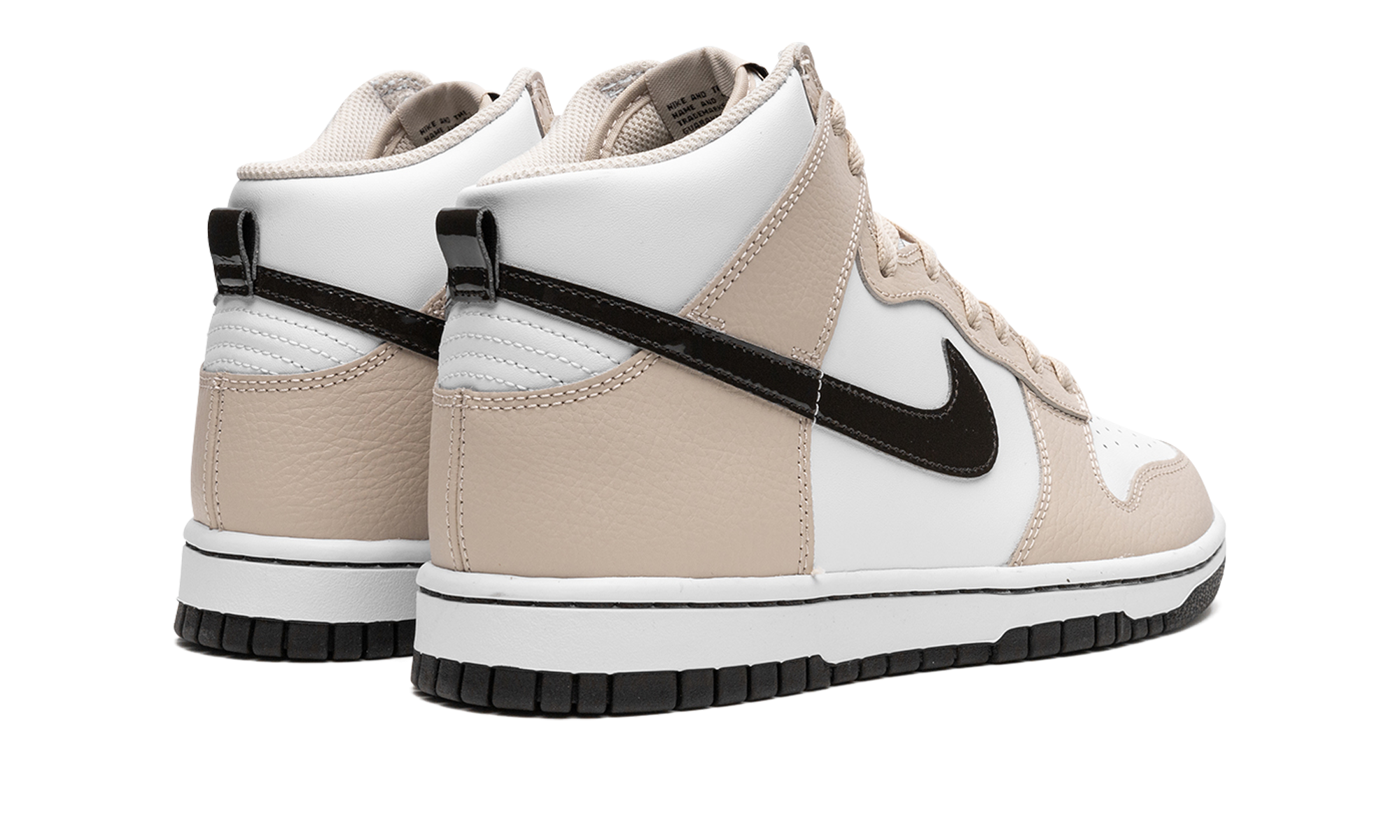 Nike Dunk High White Sanddrift Brown