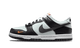 Nike Dunk Low Black Bright Mandarin Mini Swoosh