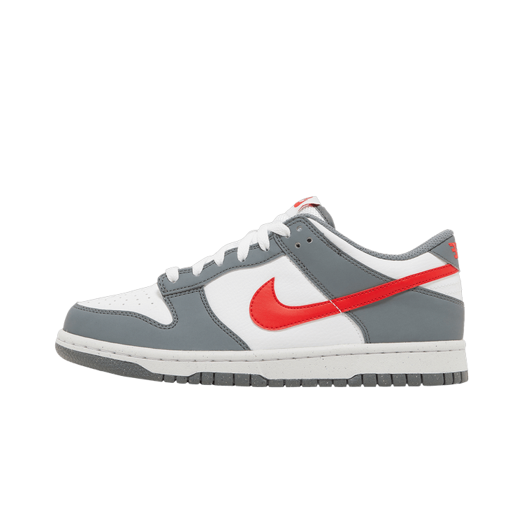 Nike Dunk Low Next Nature Smoke Grey Light Crimson, Smoke Grey/Light Crimson/White (FB8038-001)