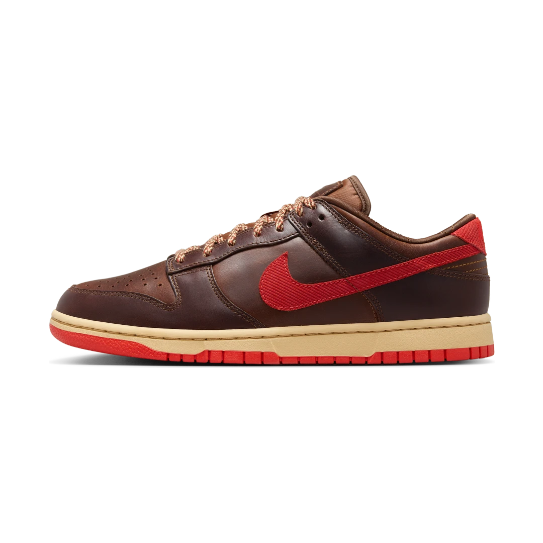 Nike Dunk Low Retro Light British Tan, Light British Tan/Sesame/Picante Red (HQ3448-262)