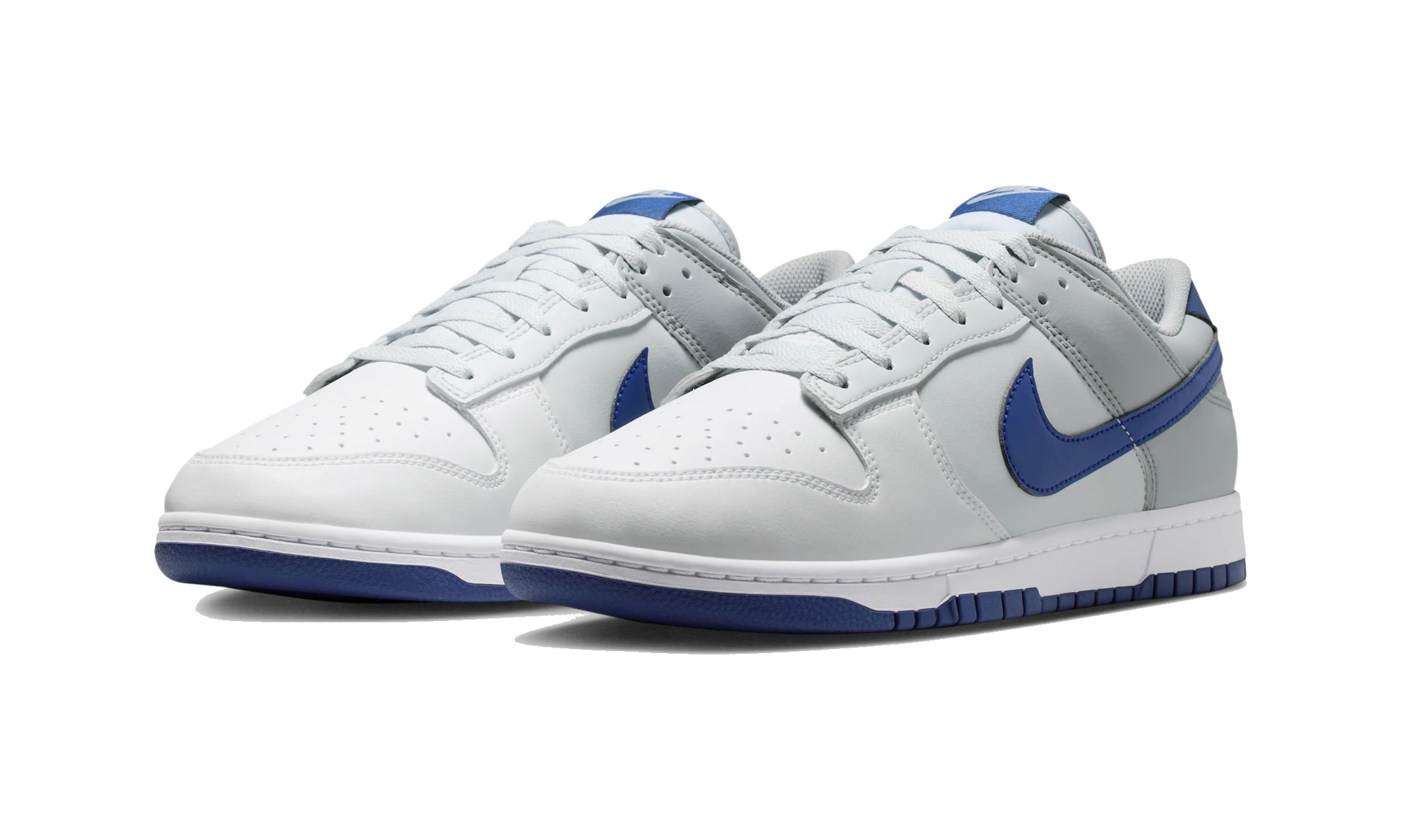 Nike Dunk Low Retro White Deep Royal Wolf Grey