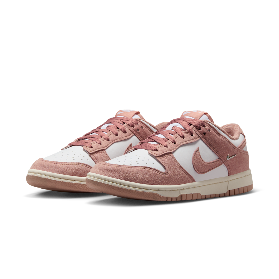 Nike Dunk Low Rose Whisper Gold Mini Swoosh