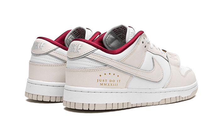Nike Dunk Low SE Just Do It White Phantom, White/Team Red/Photon Dust/Phantom (DV1160-100)