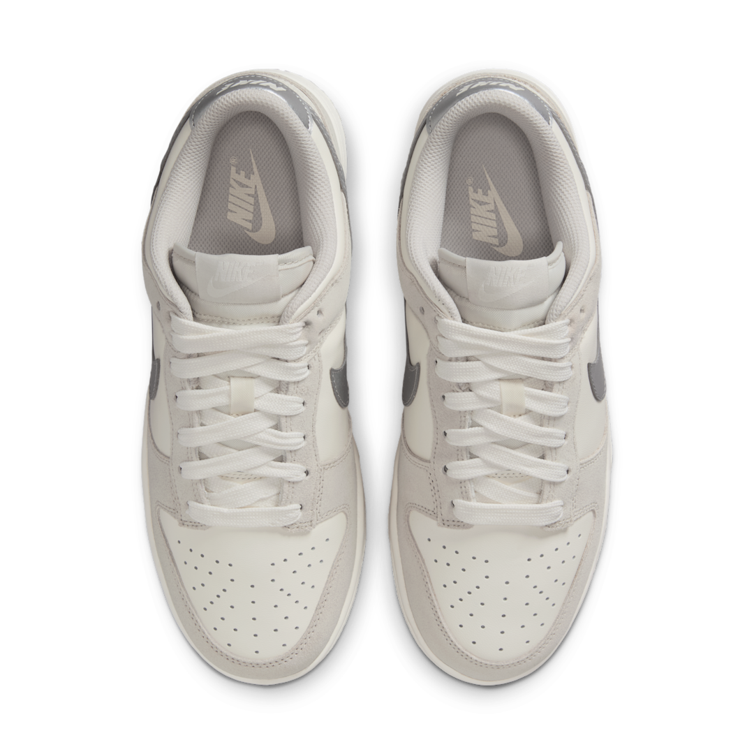 Nike Dunk Low Silver Swoosh, Sail/Light Bone/Metallic Silver (II7651-133)