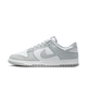 Nike Dunk Low White Light Smoke Grey
