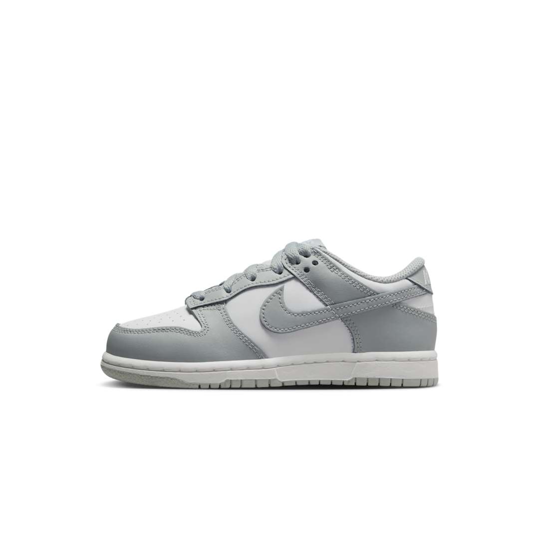 Nike Dunk Low White Light Smoke Grey (PS)