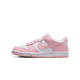 Nike Dunk Low White Medium Soft Pink