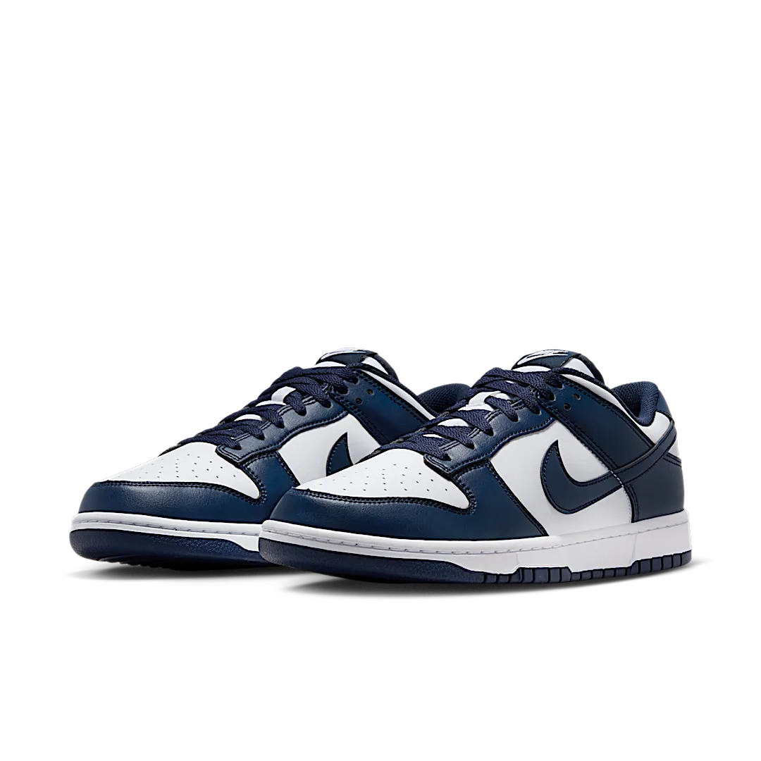 Nike Dunk Low White Midnight Navy, White/Midnight Navy-White (HF5441-107)