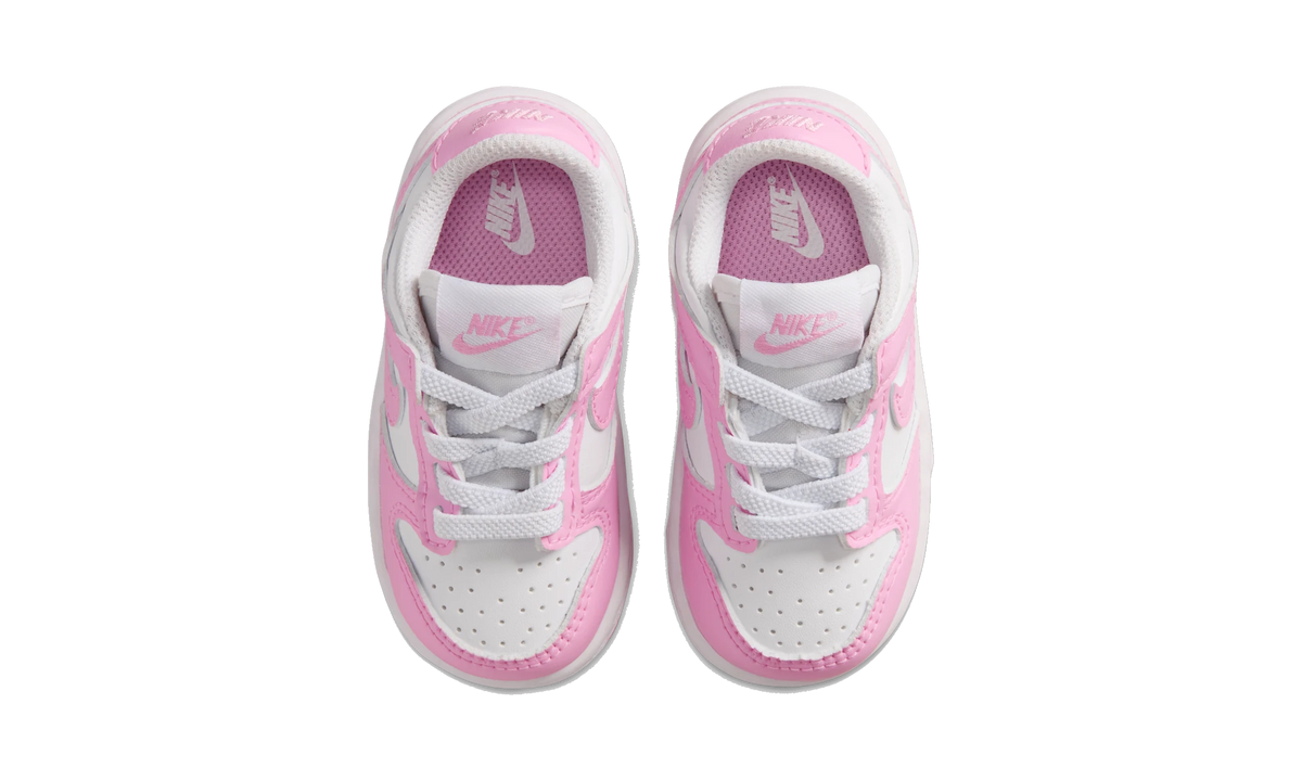Nike Dunk Low White Pink Rise (TD)
