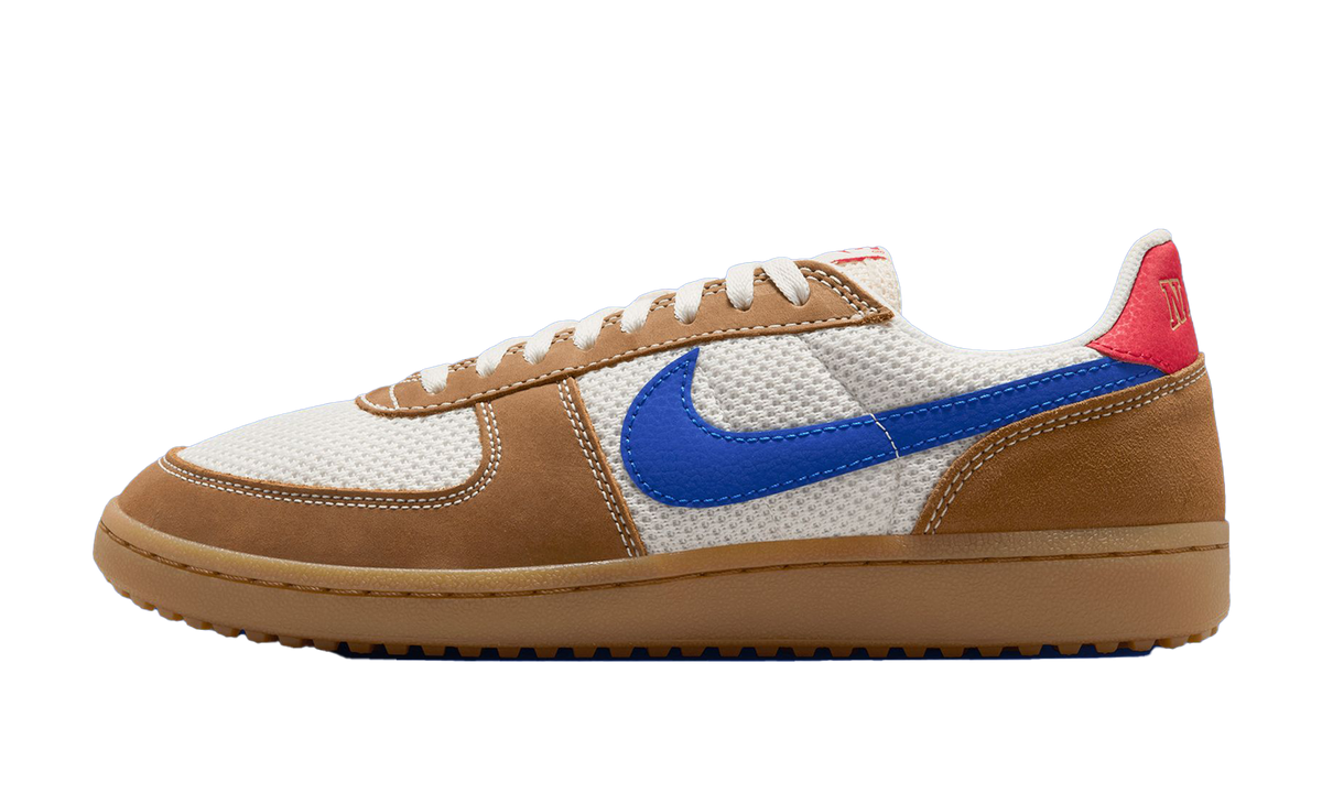 Nike Field General Brown White Royal Blue Red