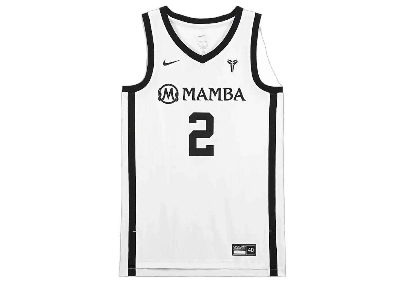 Nike Gigi Bryant Mambacita Basketball Jersey White