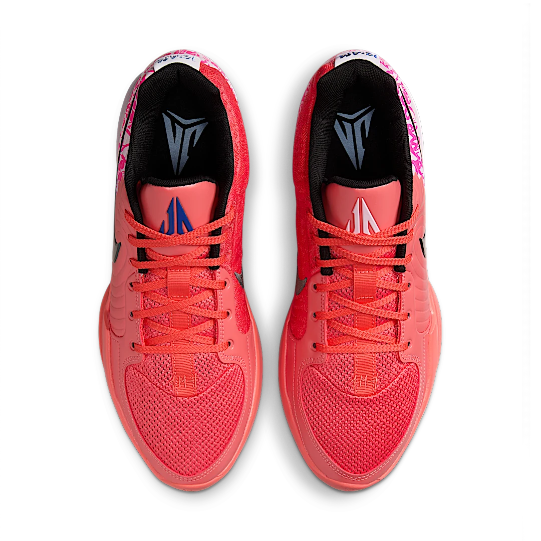 Nike Ja 2 Heart Eyes, Magic Ember/Iron Grey-Pink Foam-Deep Night-Black-Hyper Pink (IB5842-800)