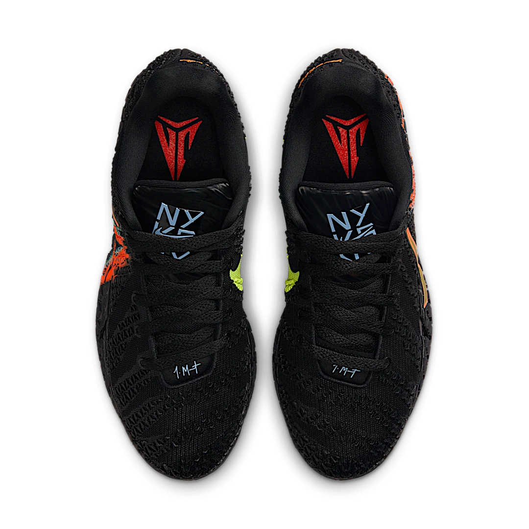 Nike Ja 3 NY vs. NY, Black/Neon Yellow-Total Orange-Bright Crimson-Mint Foam-Anthracite (IM0464-001)