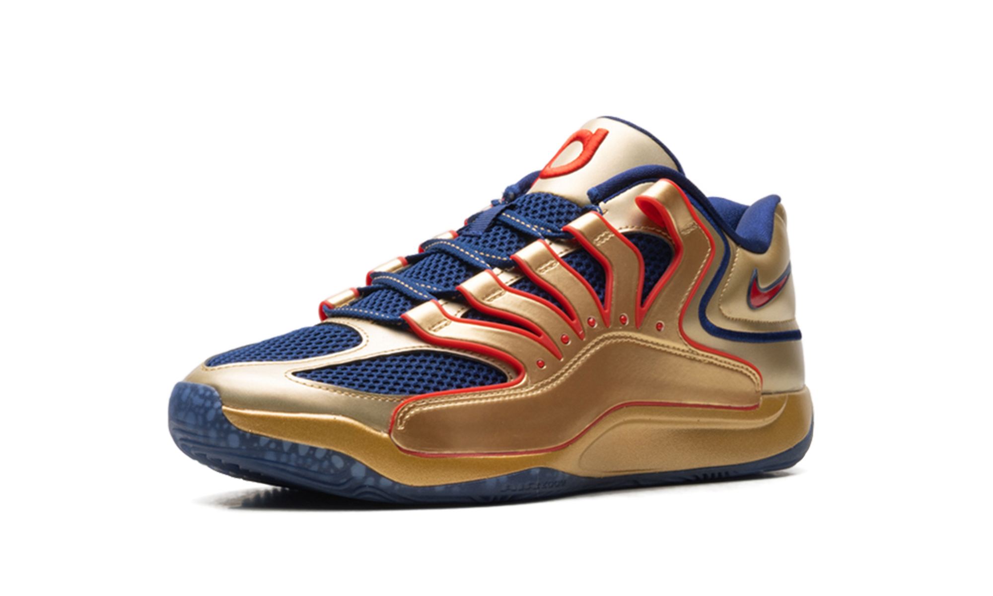 Nike KD 18 Immortalized Pack White Gold Blue Void