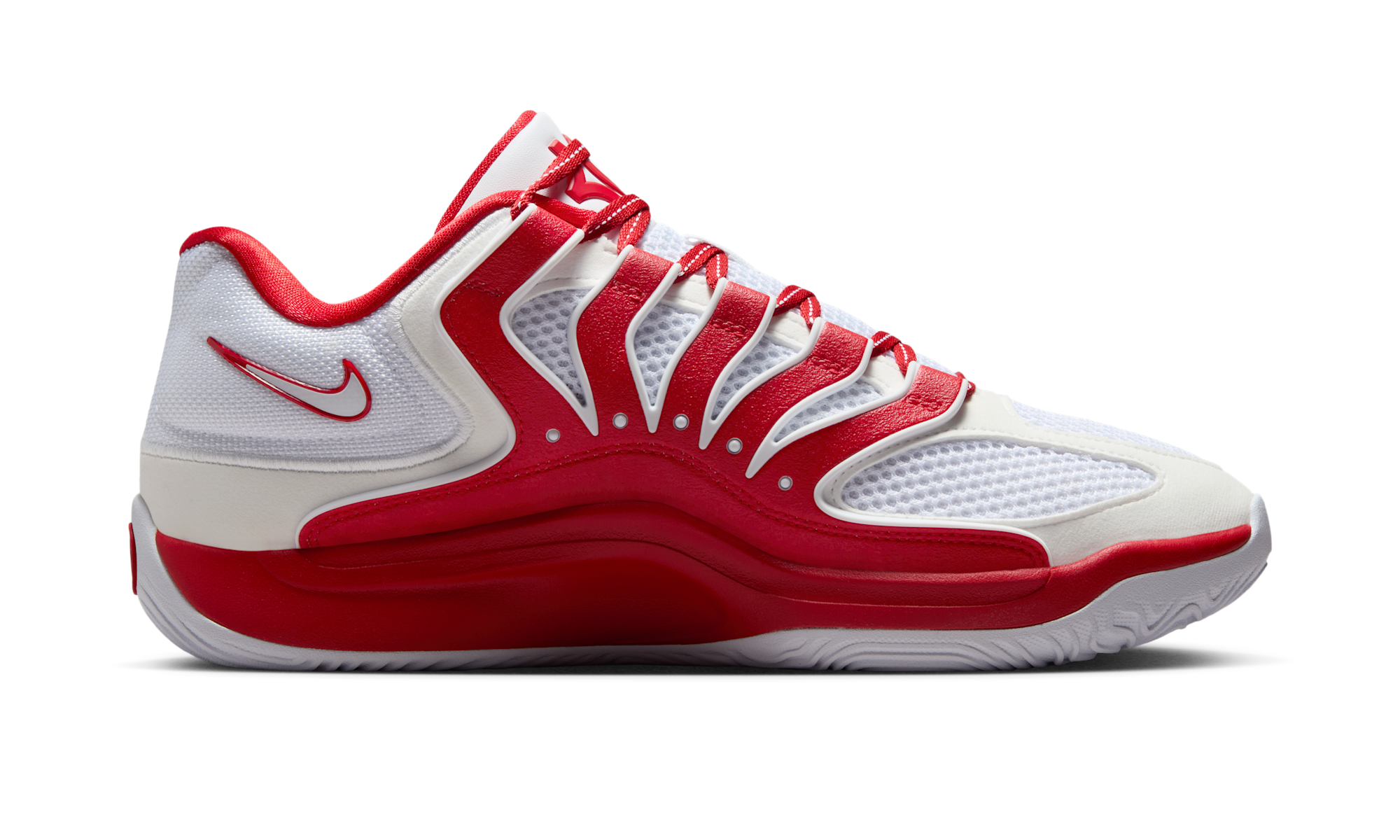 Nike KD 18 TB White University Red