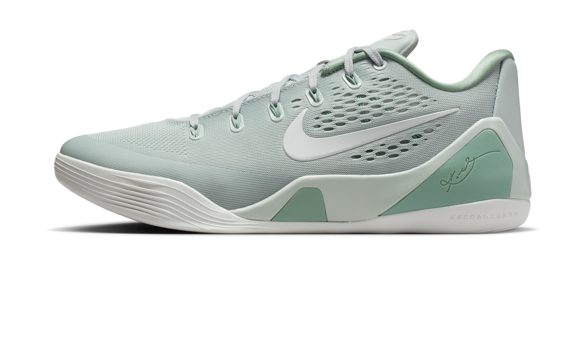 Nike Kobe 9 EM Low Protro Light Silver Steam