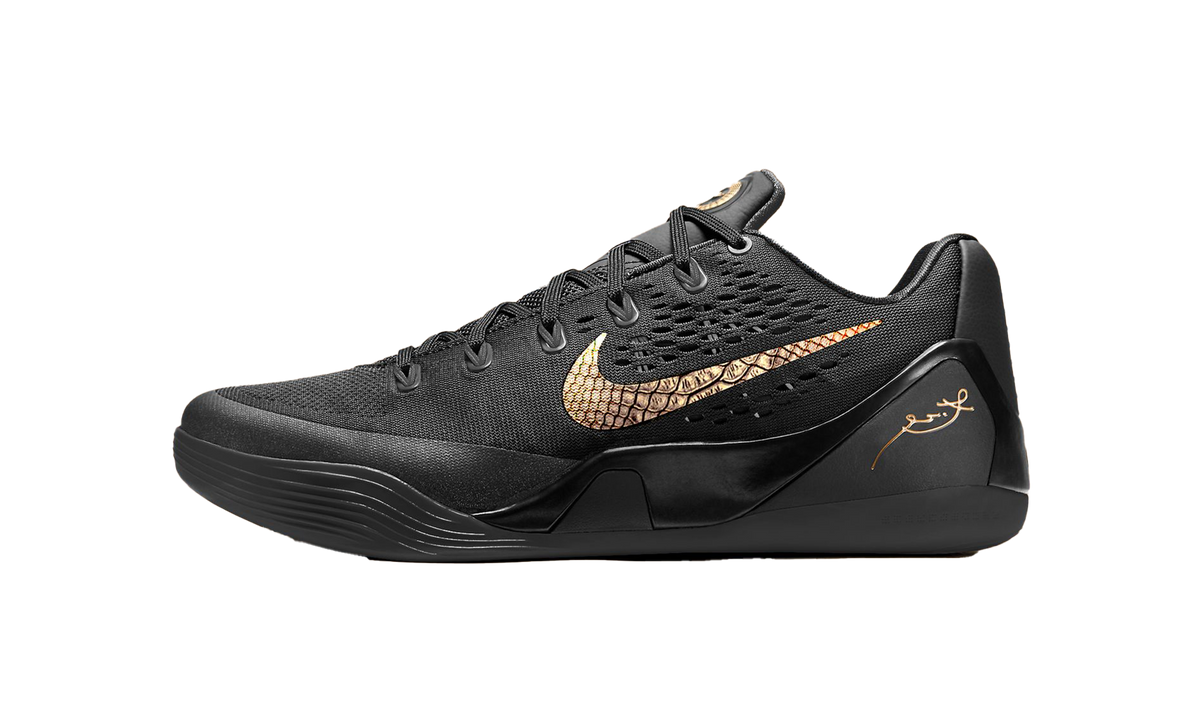 Nike Kobe 9 EM Protro Black Metallic Gold