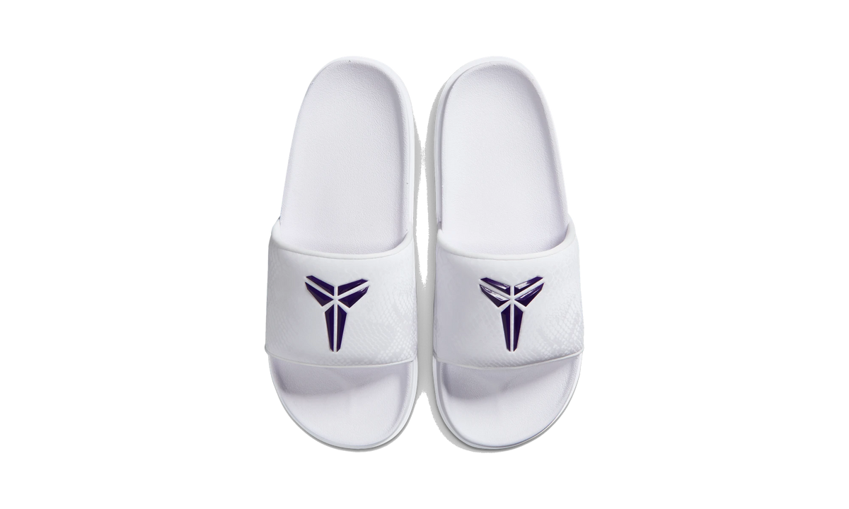 Nike Kobe Offcourt Slide White Court Purple