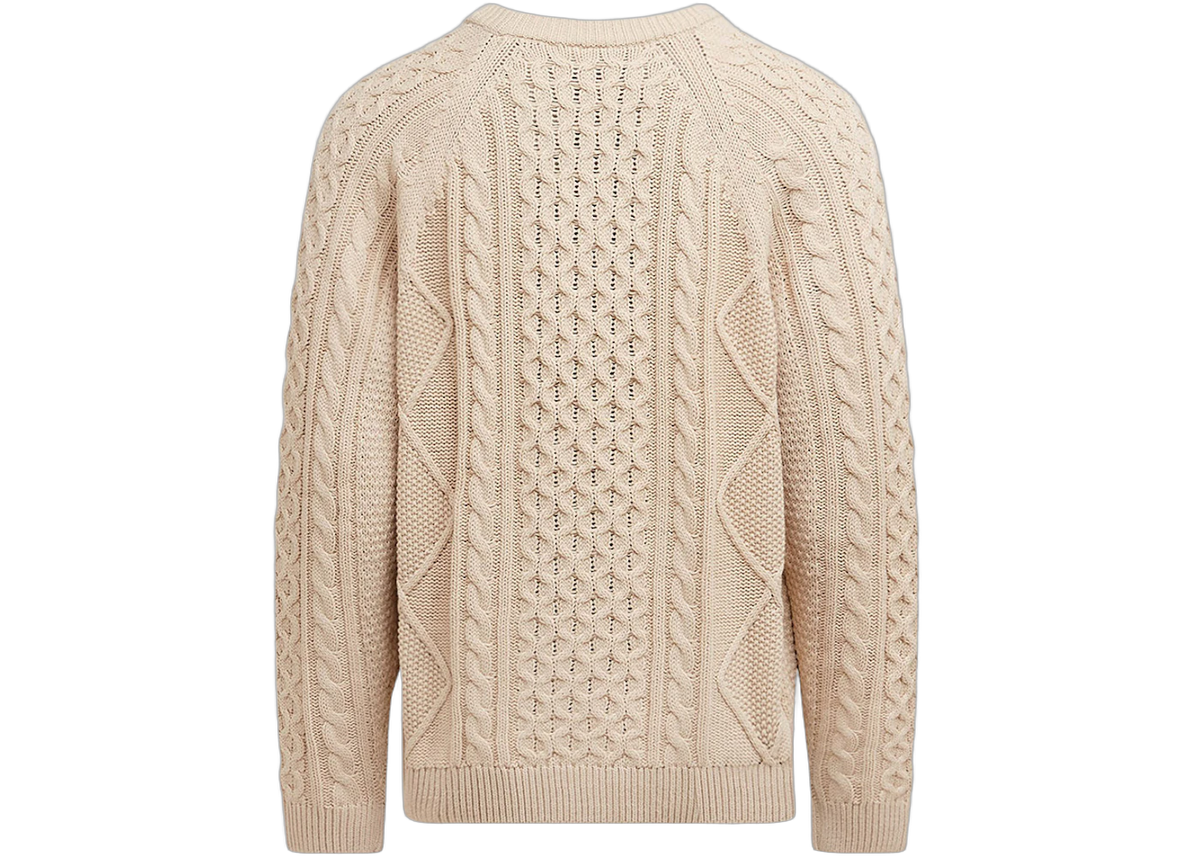 Nike Life Cable Knit Sweater Rattan