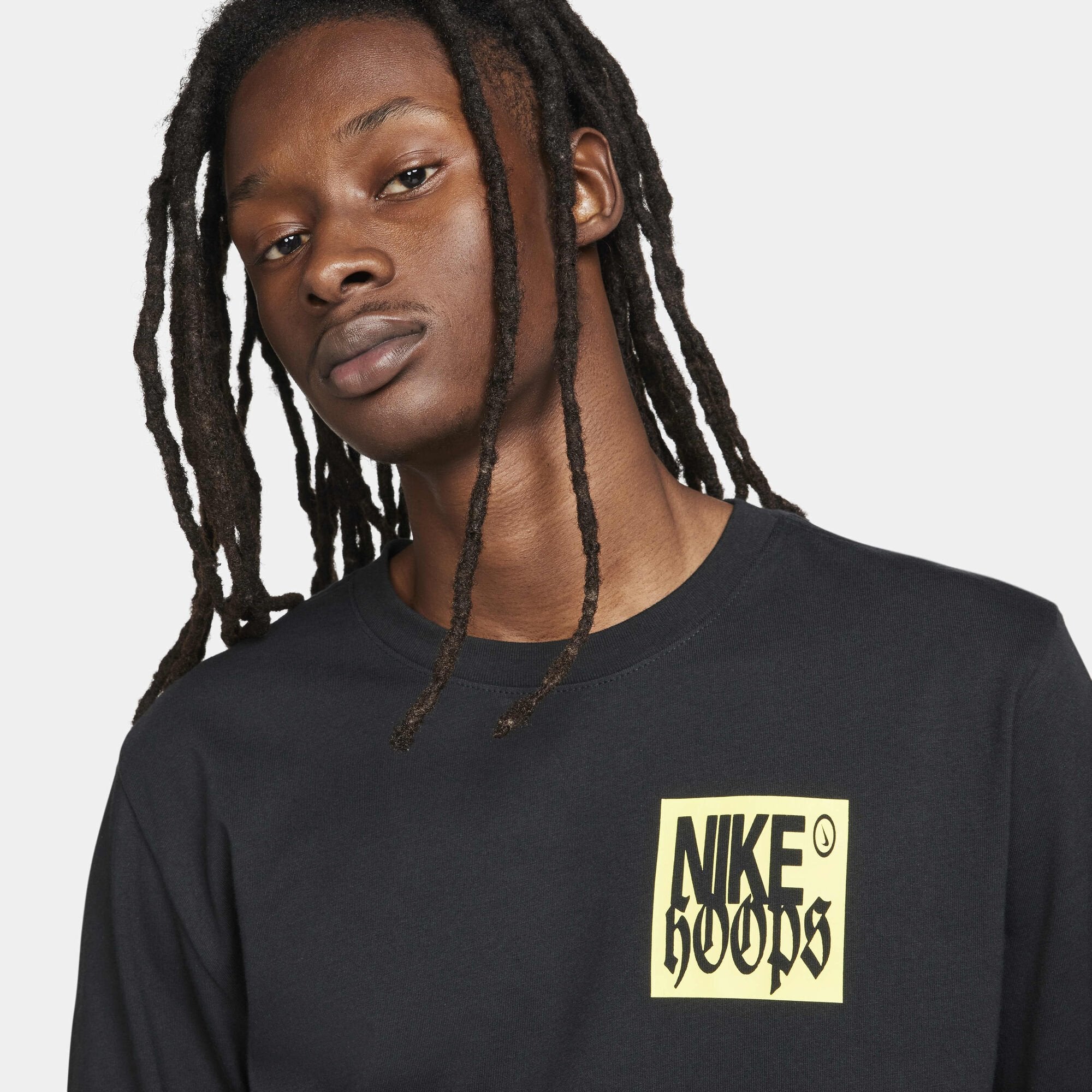 Nike Long-Sleeve Fitness T-Shirt Black