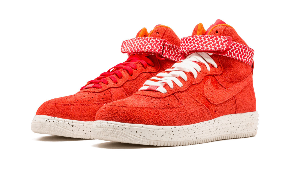Nike Lunar Force 1 High Undefeated Red