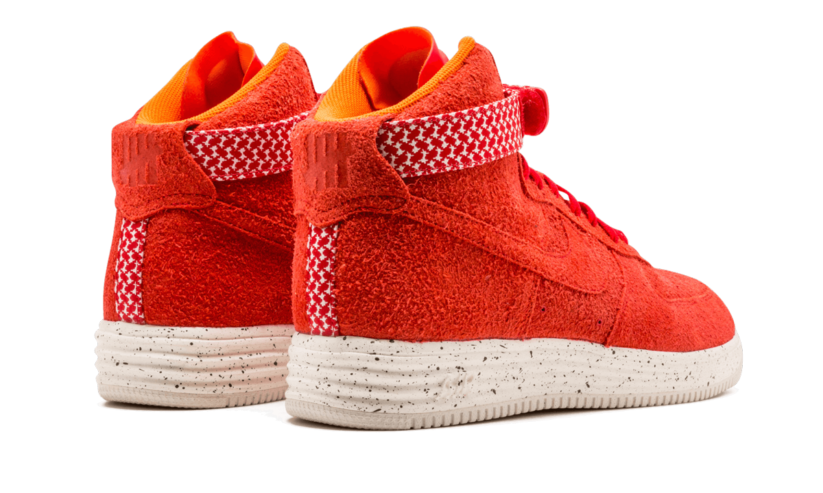 Nike Lunar Force 1 High Undefeated Red