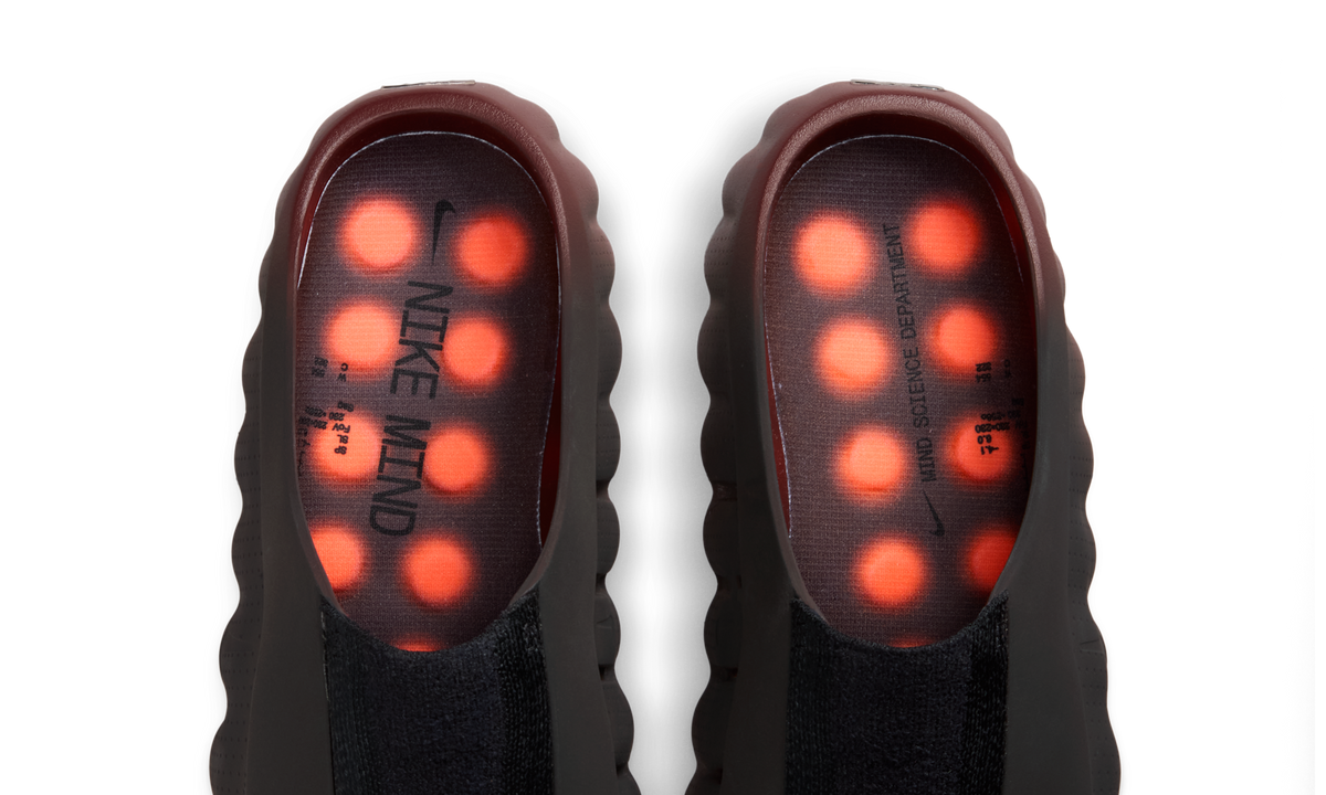 Nike Mind 001 Flyknit Slide Bronze Eclipse Total Orange