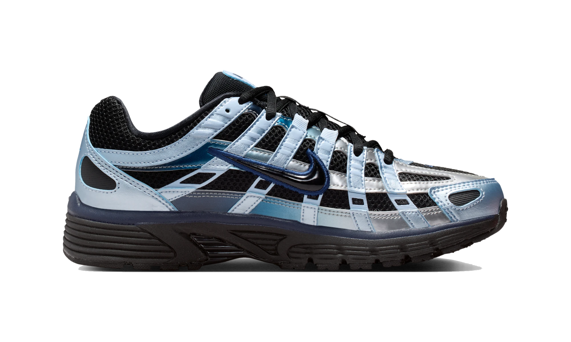 Nike P-6000 Black Hydrogen Blue Midnight Navy