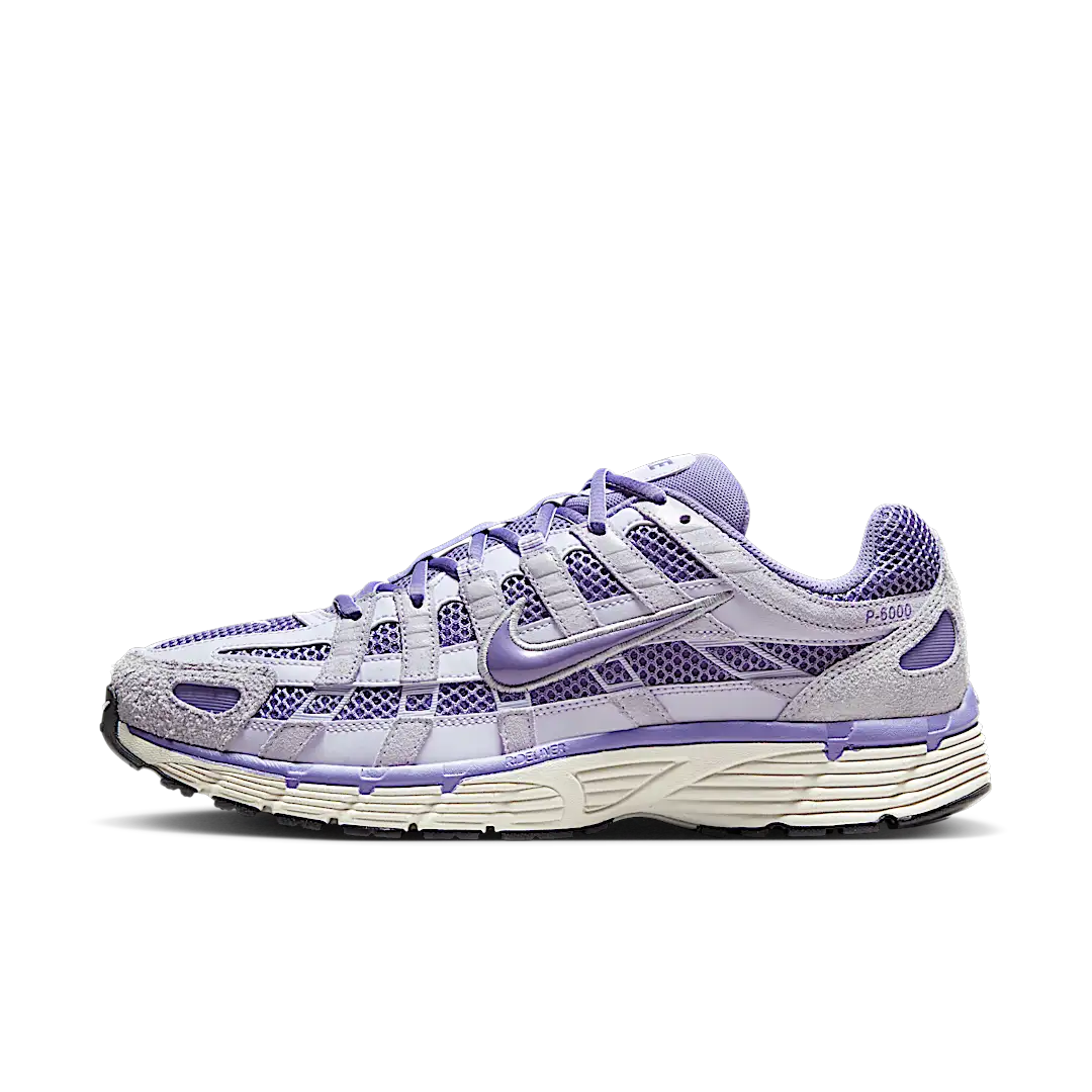 Nike P-6000 SE Amethyst Tint Light Orewood Brown Metallic Silver Dusty Amethyst, Amethyst Tint/Light Orewood Brown/Metallic Silver/Dusty Amethyst (HF0015-500)