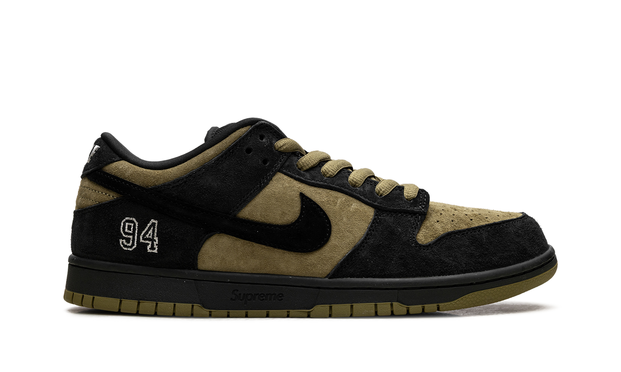Nike SB Dunk Low Supreme 94 Camper Green