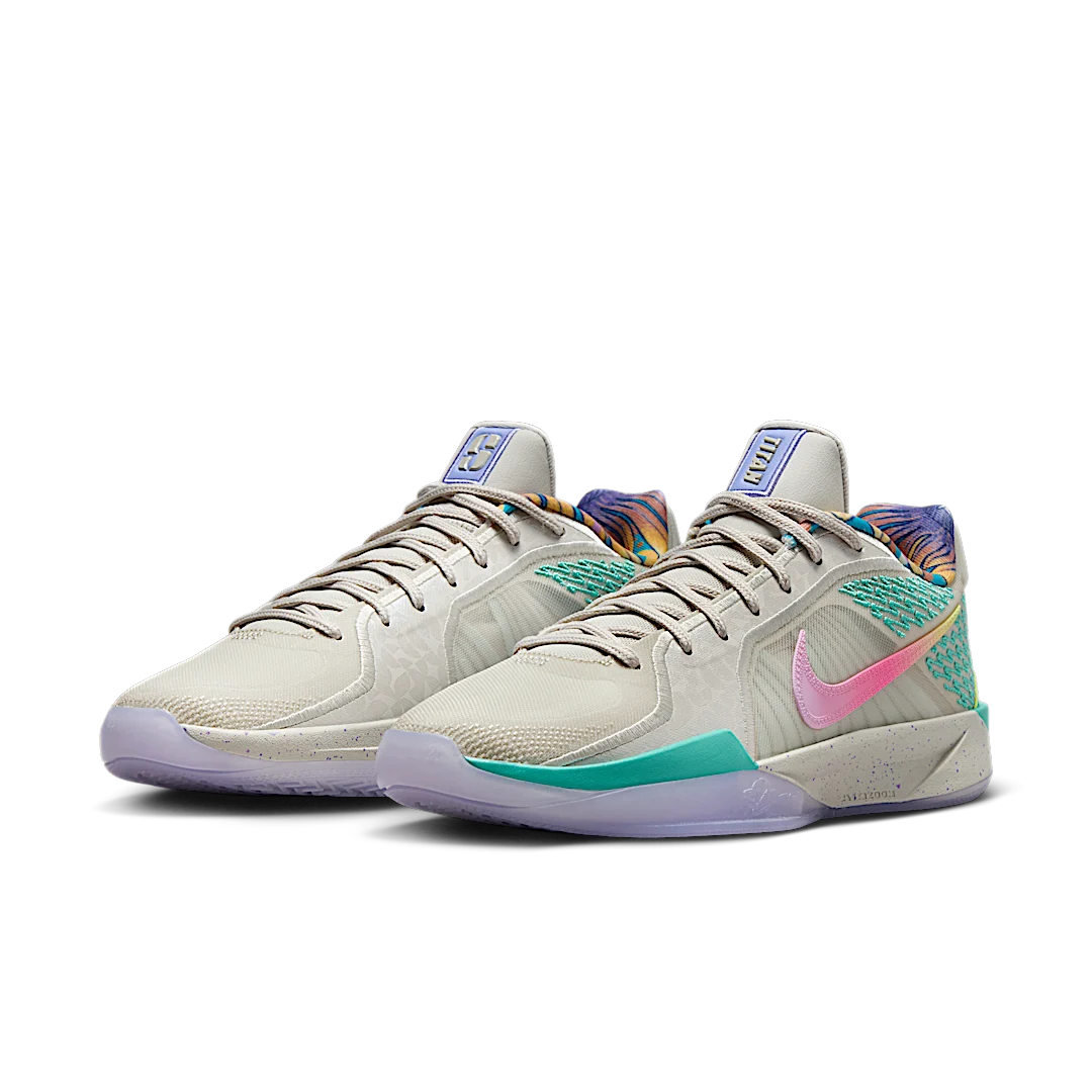 Nike Titan x Sabrina 2 EP Make Space, Light Bone/Racer Pink/Calypso/Teal Tint/Purple Agate/Twilight Pulse (IH8554-001/HQ1846-001)