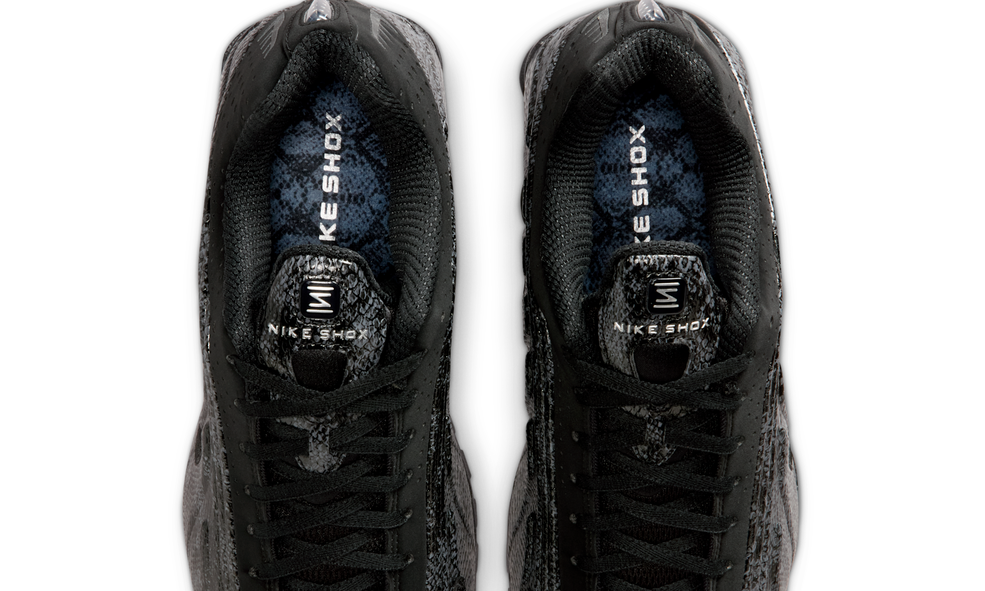 Nike Shox R4 Black Snakeskin