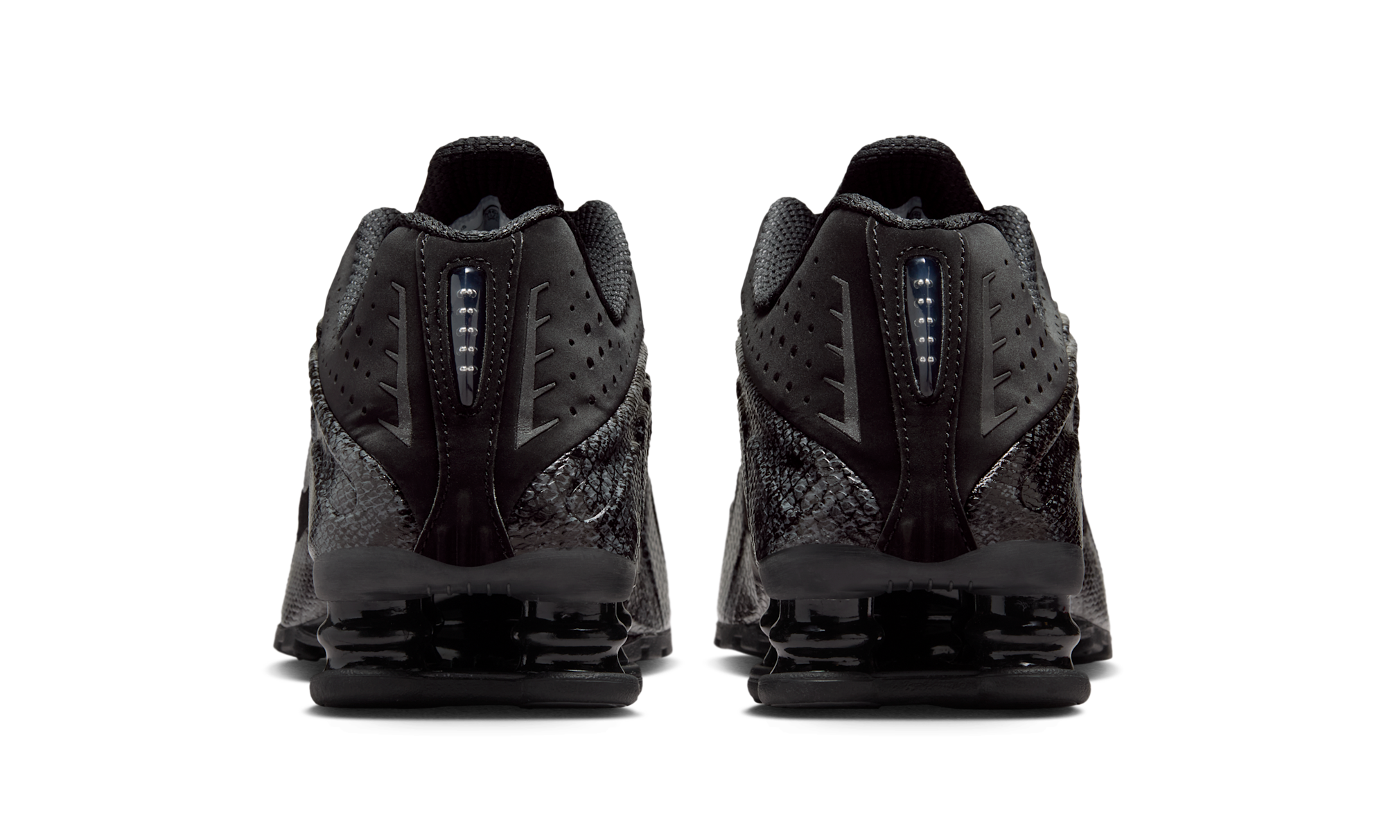 Nike Shox R4 Black Snakeskin