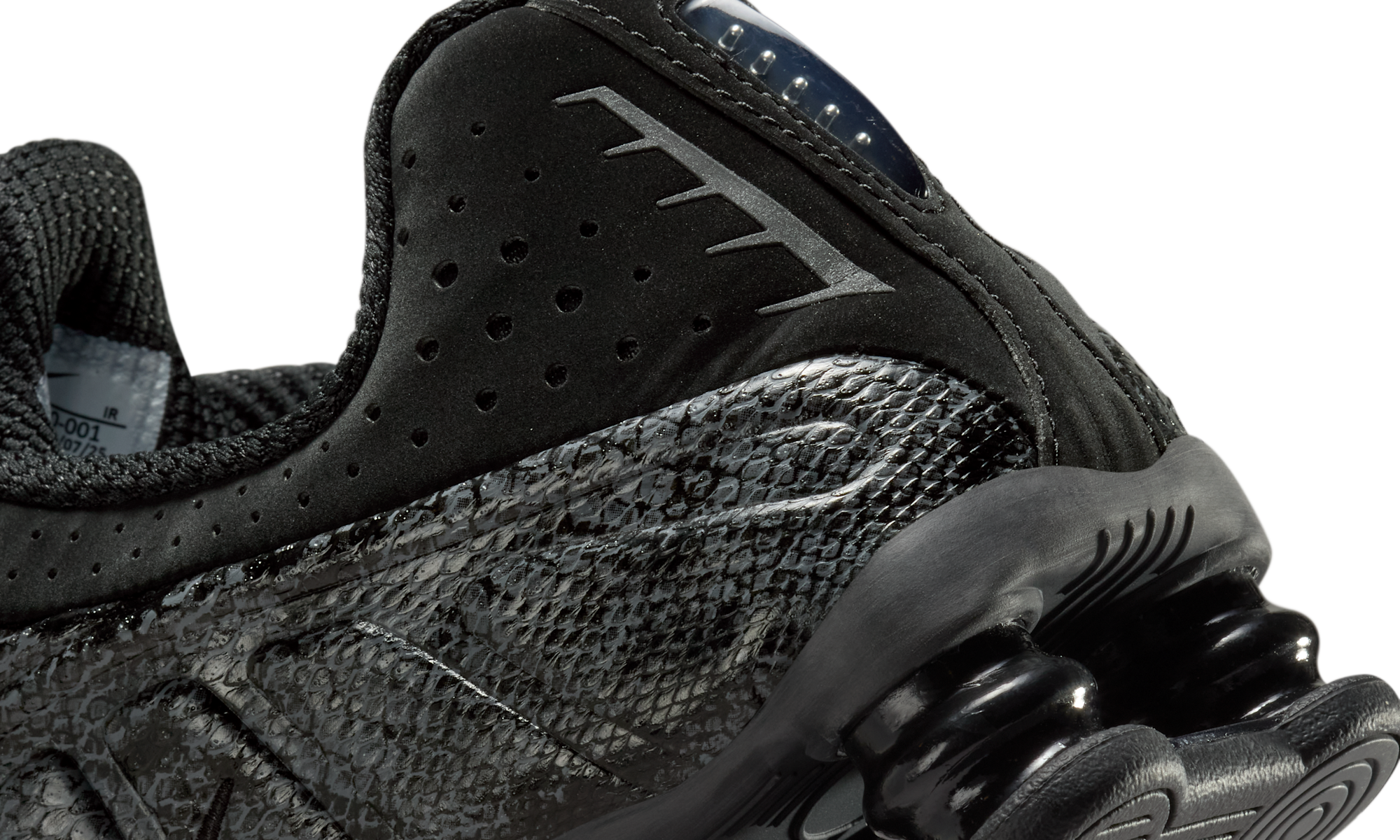 Nike Shox R4 Black Snakeskin