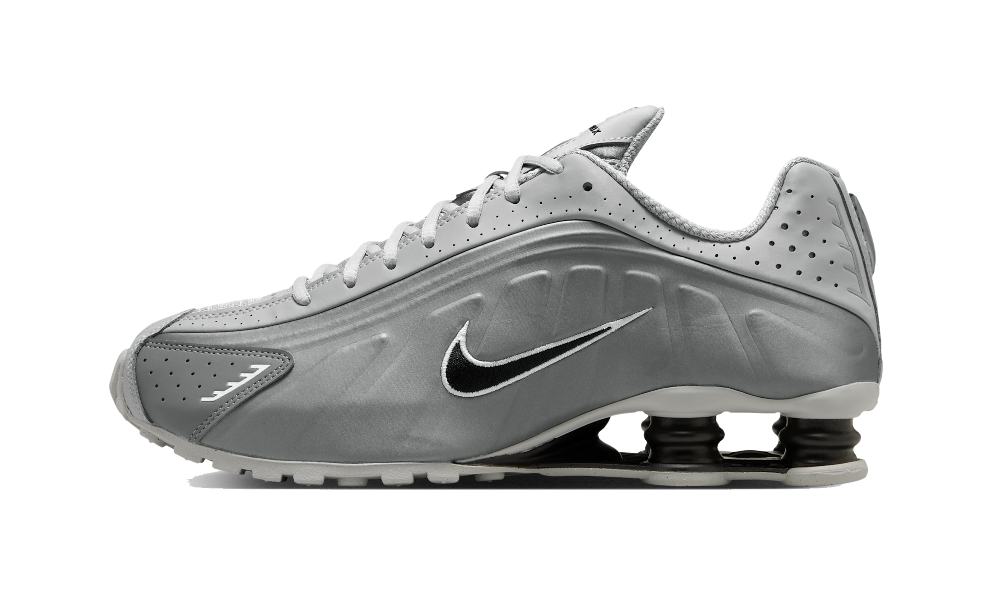 Nike Shox R4 Light Smoke Grey Black