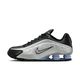 Nike Shox R4 Metallic Silver Black Psychic Blue