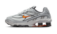 Nike Shox Ride 2 Light Smoke Grey Total Orange