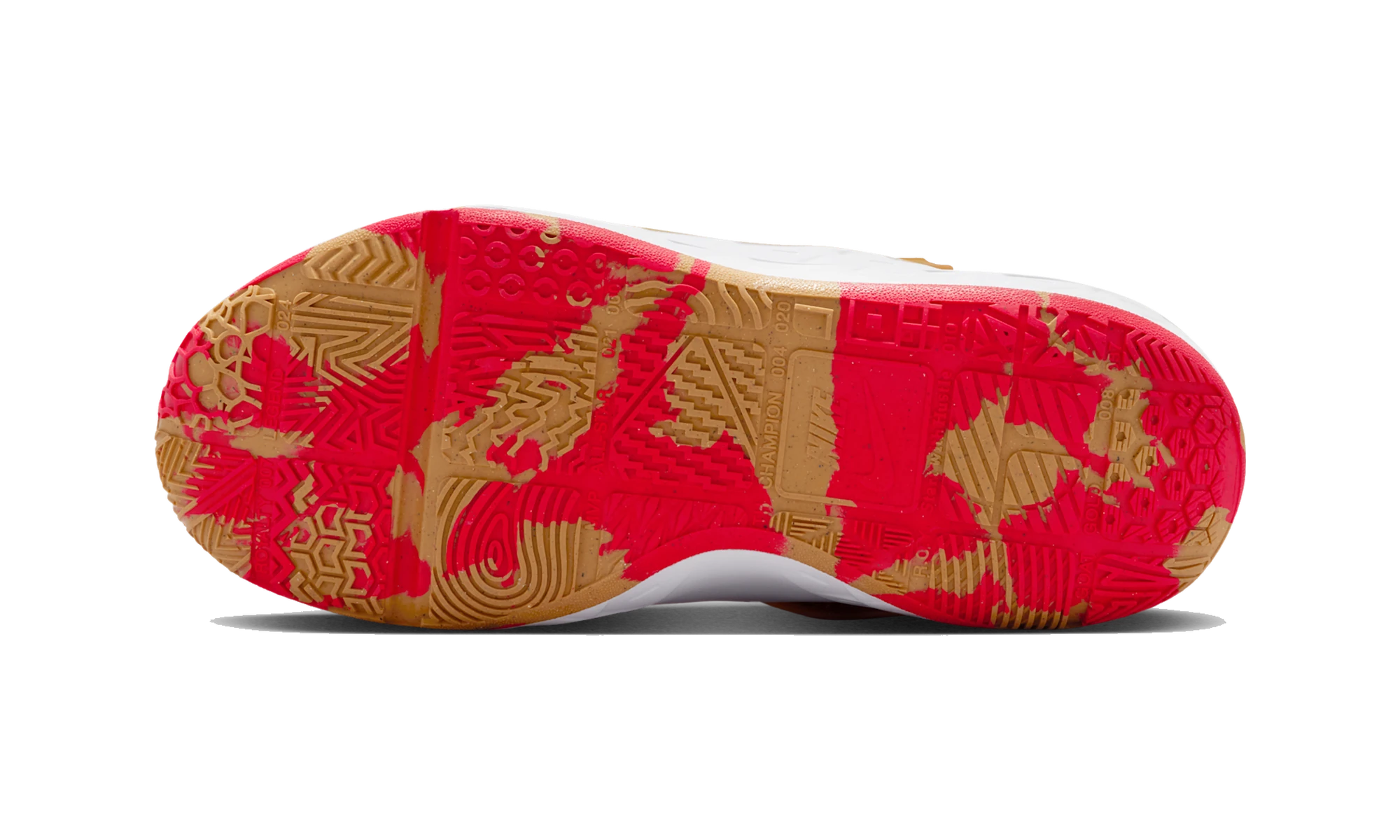 Nike Team Hustle D 12 University Red Gold White
