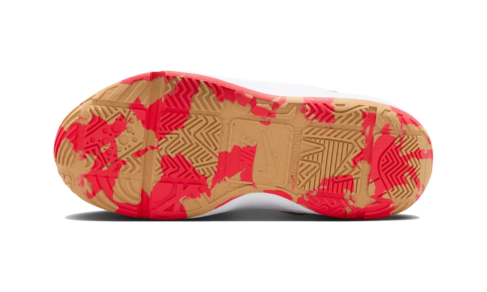 Nike Team Hustle D 12 University Red Metallic Gold (PS)