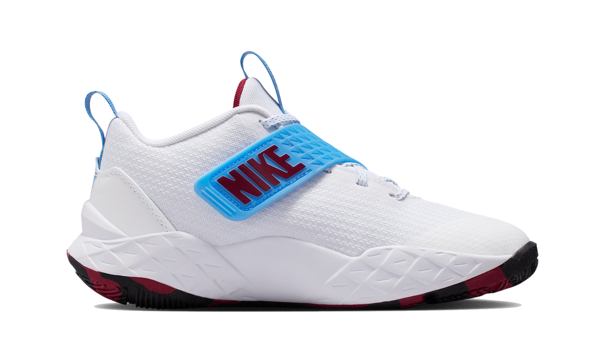Nike Team Hustle D 12 White University Blue Black Team Red