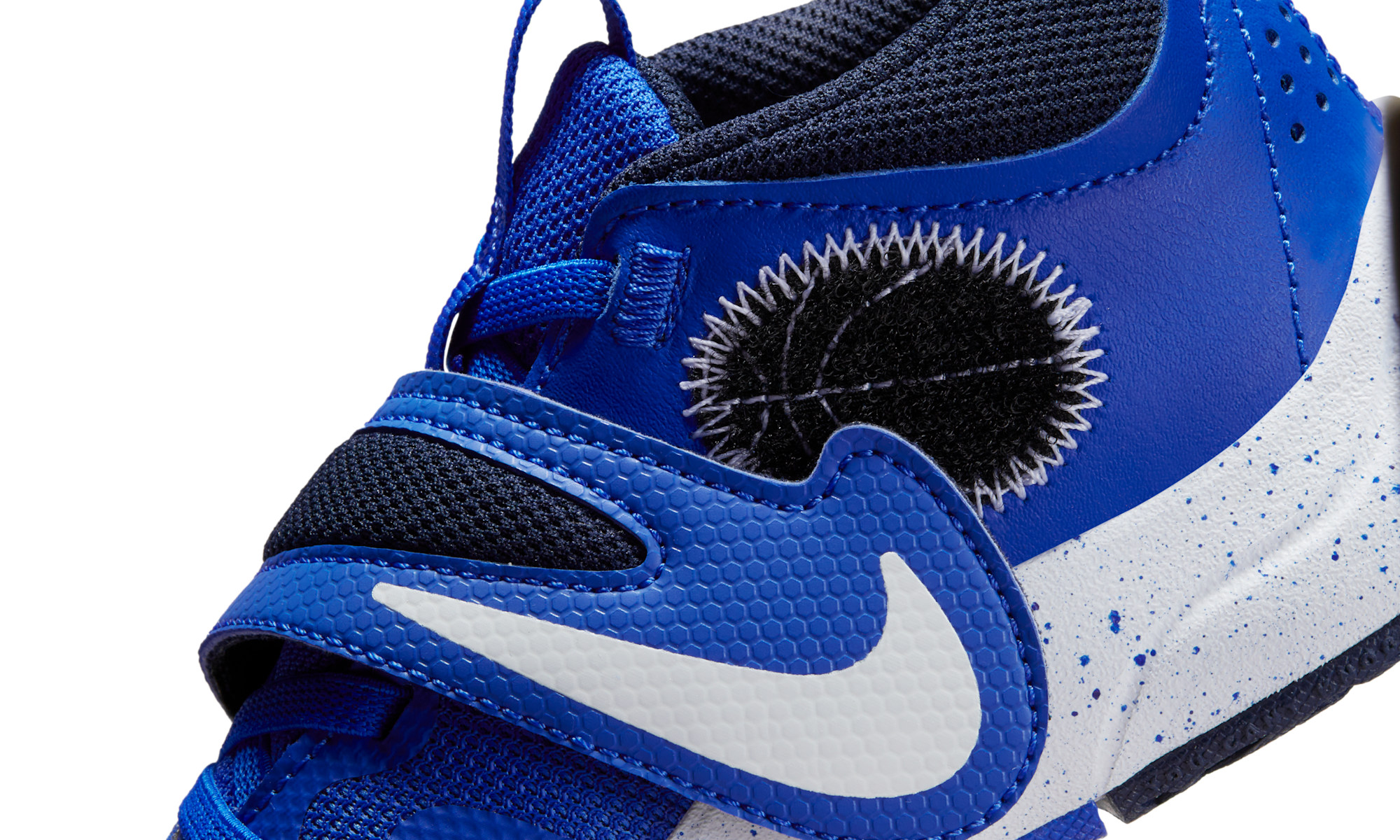 Nike Team Hustle D11 PS Hyper Royal White