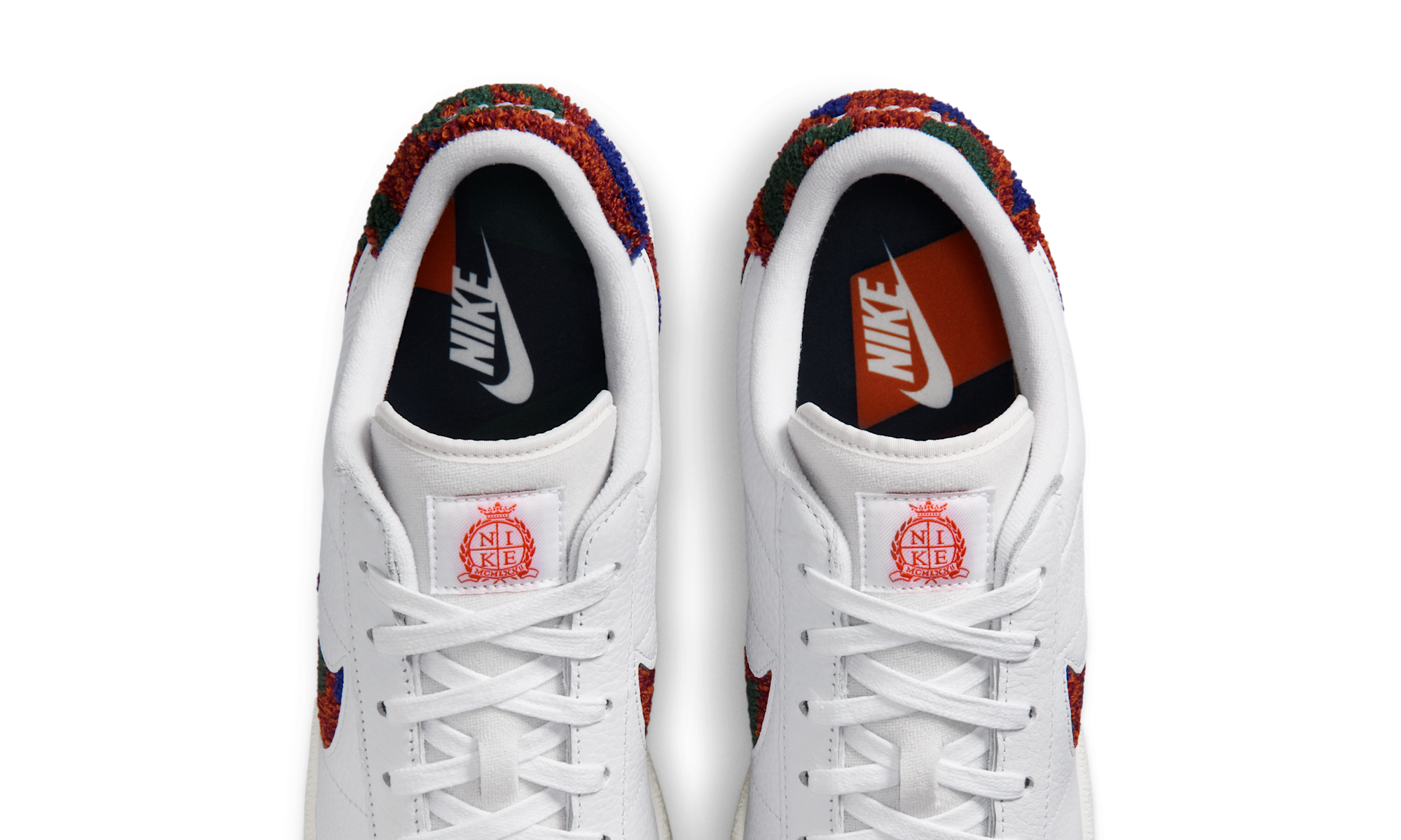 Nike Tennis Classic Premium White Sail Safety Orange
