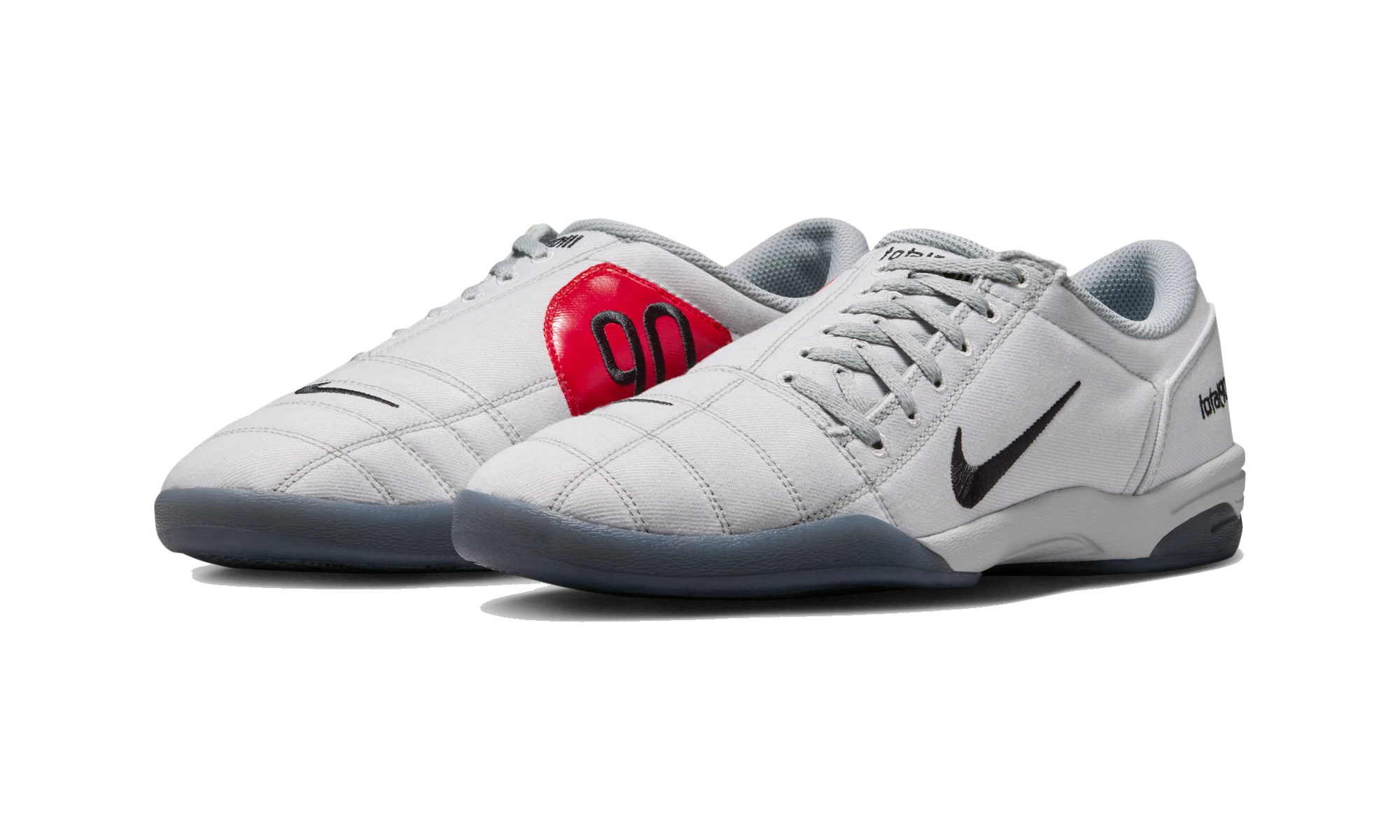 Nike Total 90 Premium Light Smoke Grey University Red