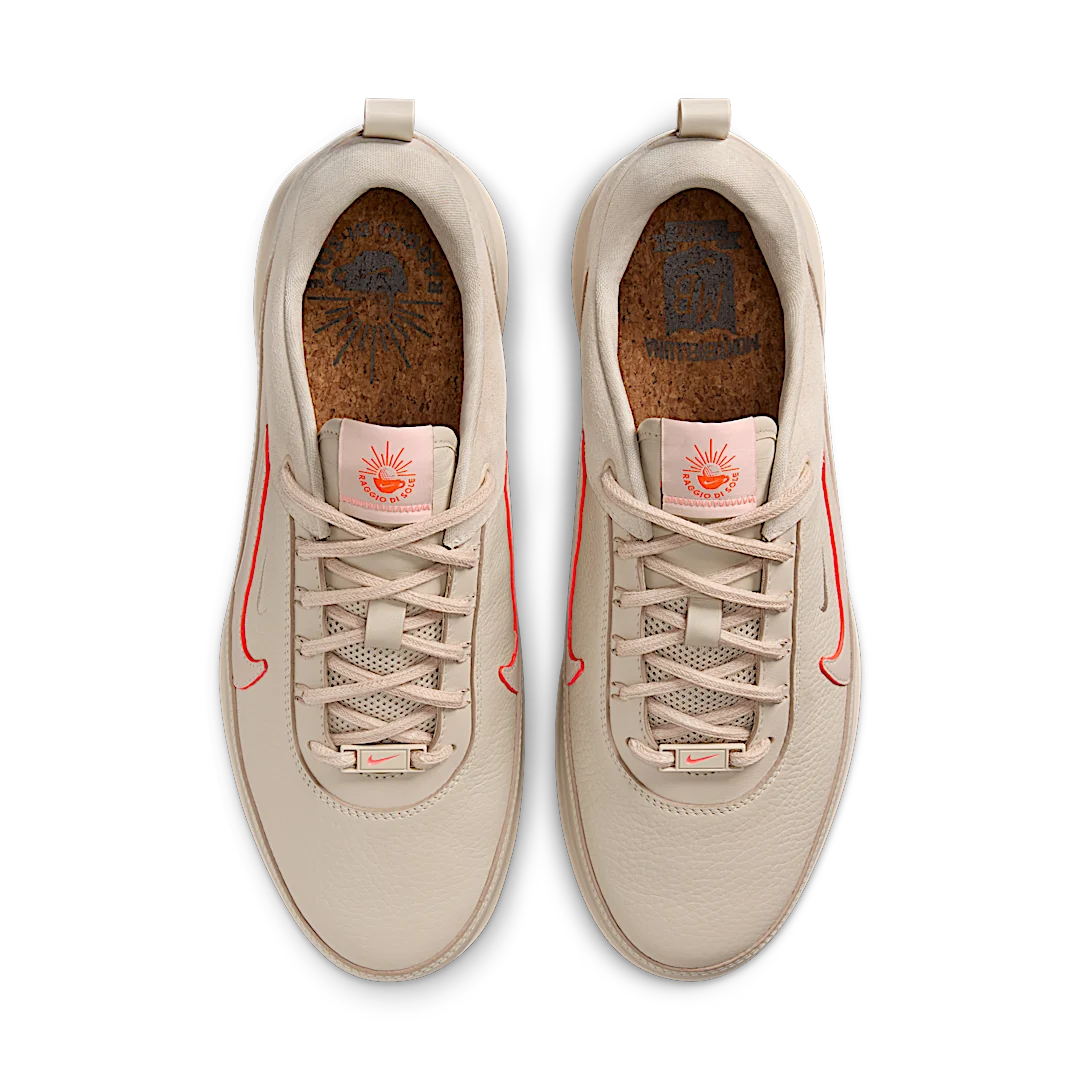 Nike Victory Tour 4 Justin Timberlake Raggio Di Sole, Oatmeal/Dark Field Brown/Pink Tint/Hot Lava (HM5802-100)