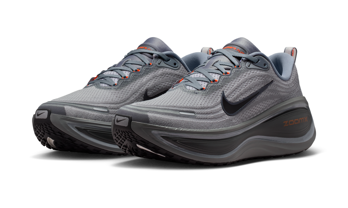 Nike Vomero Plus Cool Grey Safety Orange Black